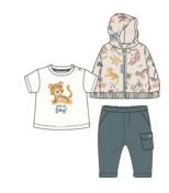 completo 3pz felpa e jersey bambino