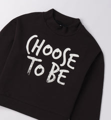 felpa girocollo ragazza