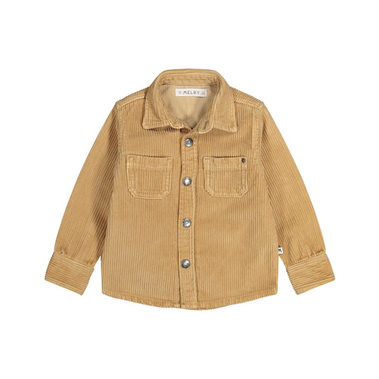 camicia m/l.velluto a coste bambino