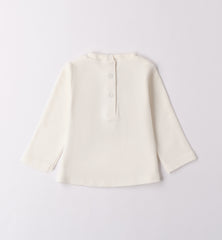 maglia girocollo manica lunga neonata