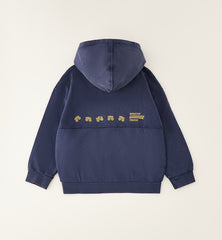 felpa con zip bambino