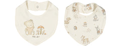set di bavaglini in morbido cotone