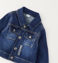 giubbino denim bambina