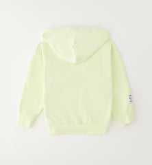 felpa con zip bambina