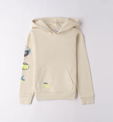 felpa con cappuccio ragazzo