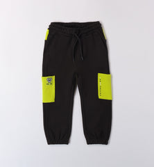 pantalone maglia tagliata lungo