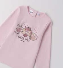 maglietta manica lunga bambina