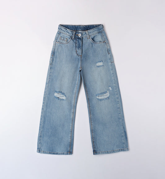 pantalone denim lungo