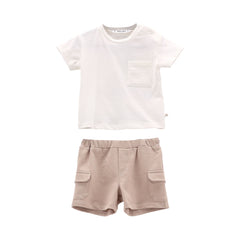 completo t-shirt e bermuda bambino
