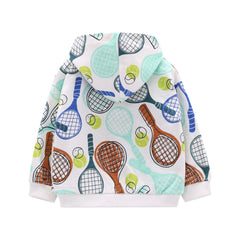 felpa con zip e cappuccio bambino