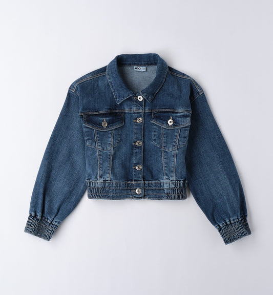 giubbino jeans ragazza