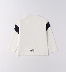 maglia girocollo manica lunga bambino