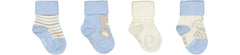 set composto da 4 paia di calzini neonato