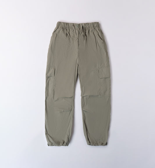 pantalone tessuto navetta lungo