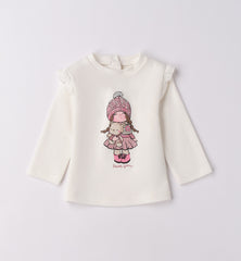 maglietta manica lunga bambina