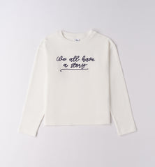 maglia girocollo m/l ragazza