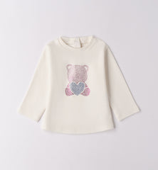 maglia girocollo manica lunga neonata