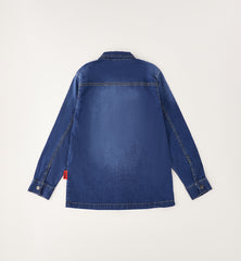 camicia denim ragazzo