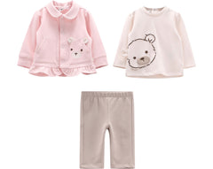 Completo 3 pezzi per neonata