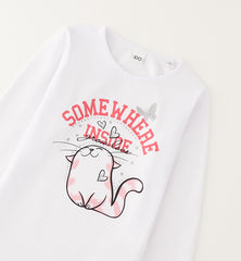 maglietta manica lunga bambina