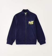 felpa con zip bambino