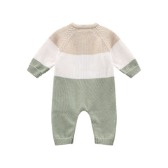 tutina s/piede tricot caldo cotone neonato/neonata