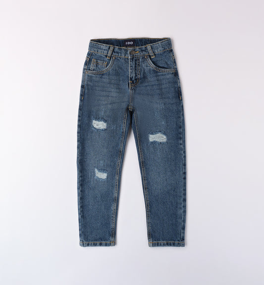 pantalone denim lungo