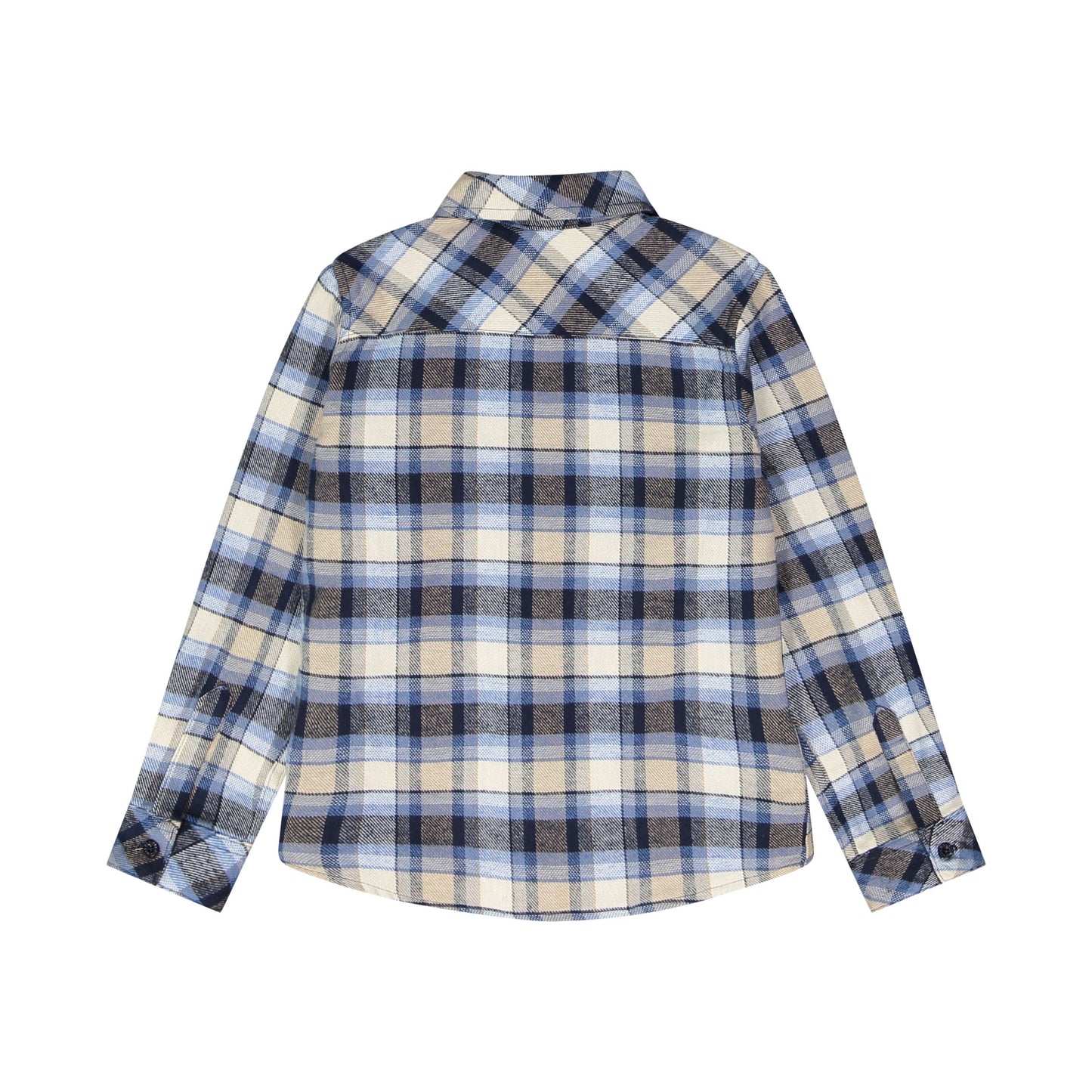 camicia m/l.flanella fantasia ragazzo