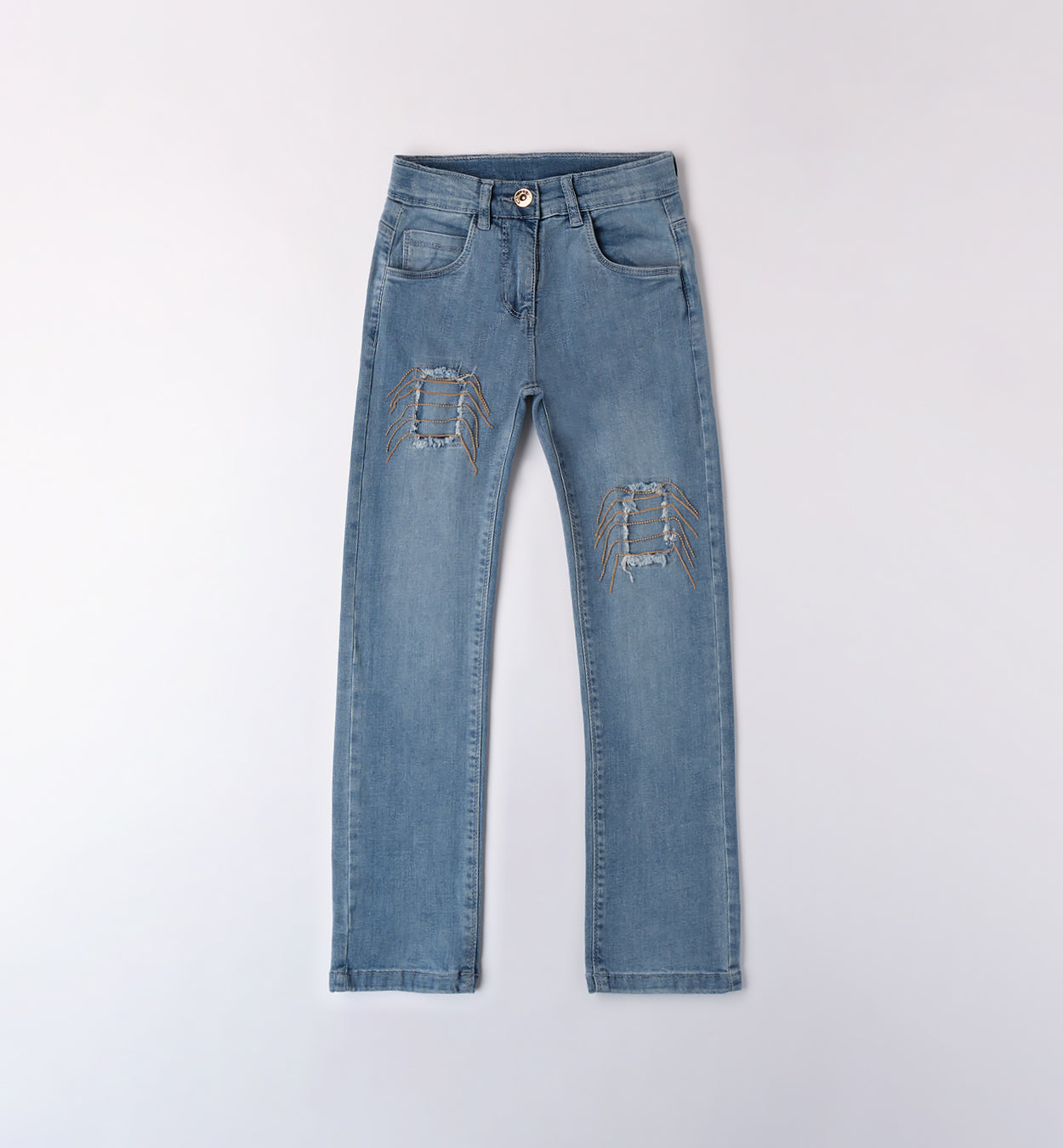 pantalone denim lungo