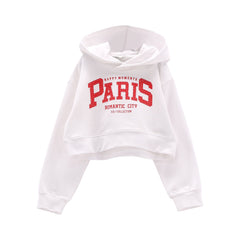 felpa con cappuccio ragazza