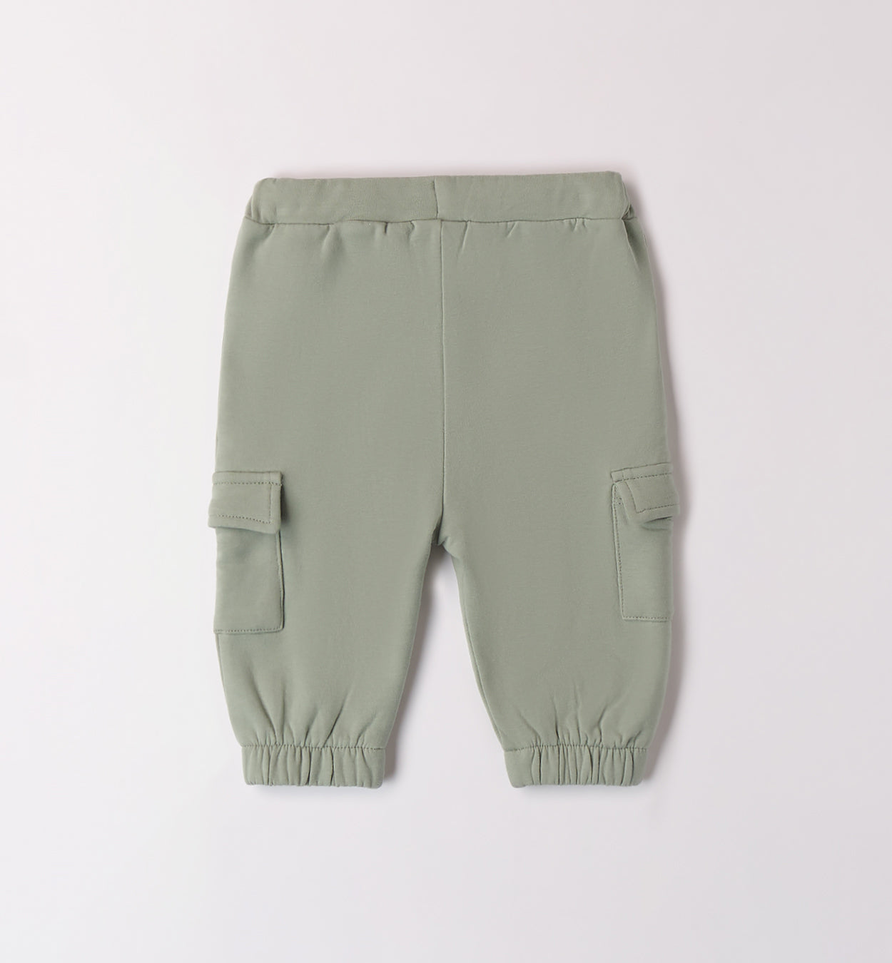 pantalone maglia tagliata lungo
