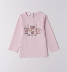 maglietta manica lunga bambina