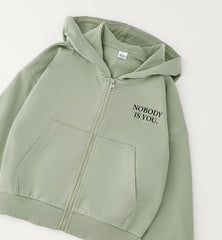 felpa con zip ragazza