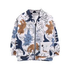 felpa con zip bambino