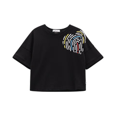 t-shirt maniche corte bambina/ragazza